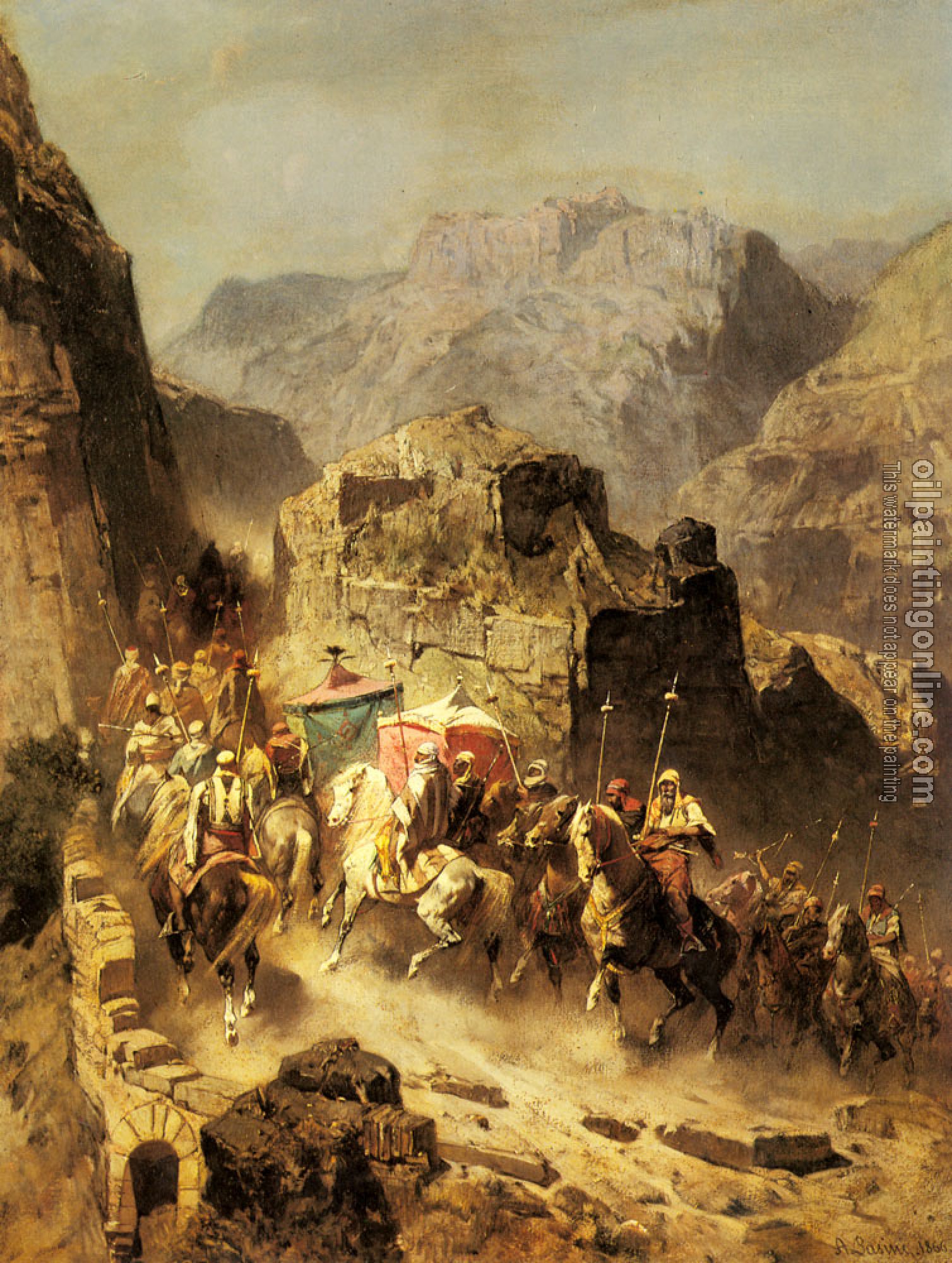 Pasini, Alberto - An Arab Caravan